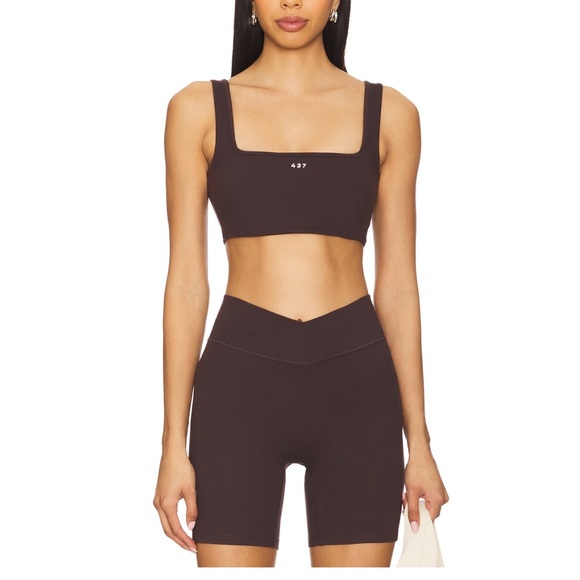 437 Tops - Women's Brown Tank Top